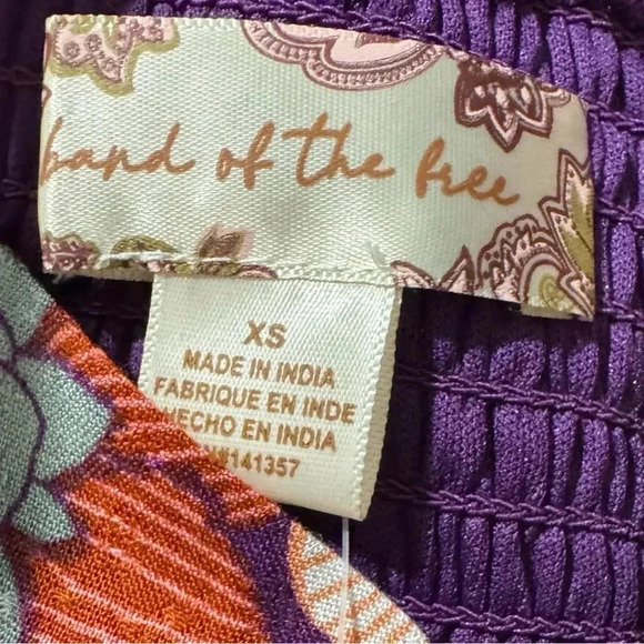 B.O.G. Collective Band of the Free Floriane Floral Long Sleeve Crop Blouse - Picture 11 of 13